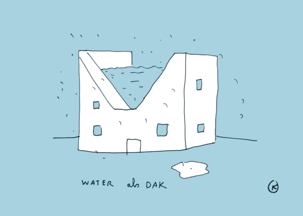 Water as a roof