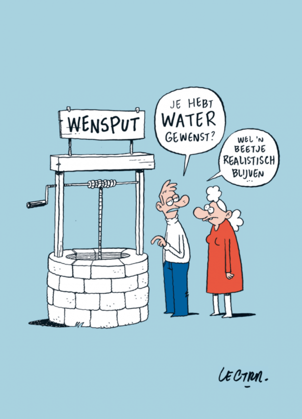 Wishing well -You wished for water? Let's be at least a little realistic...